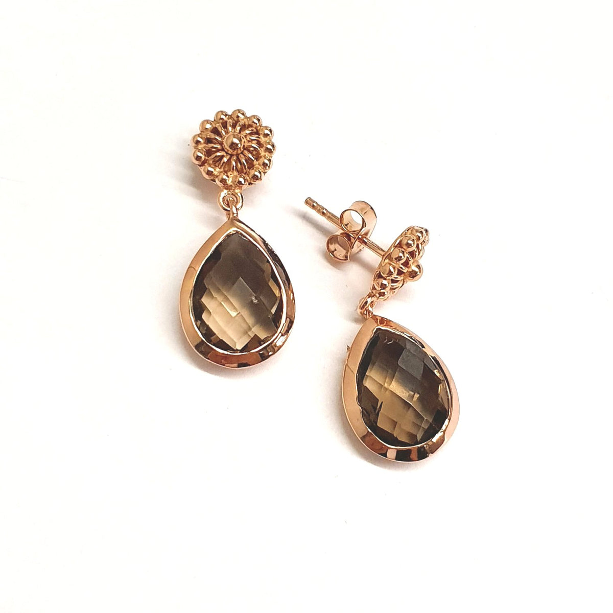 Earrings/plugs rose gold (4 colors)