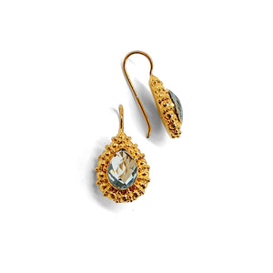 Earrings gold plated (6 colors)